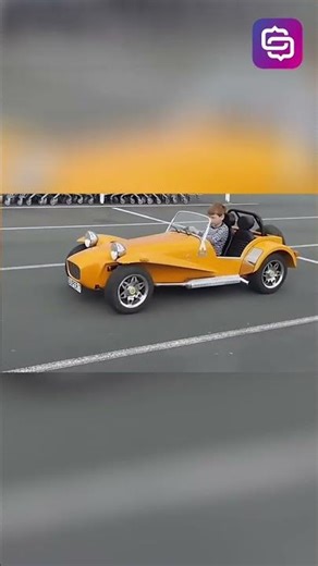 Mini Caterham Super 7: Classic Fun for Kids & Adults! #shorts