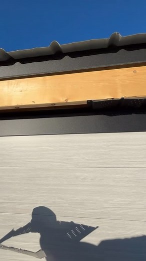 5.5K views · 528 reactions | Installing the vented soffit & textured onyx black fascia on our current post frame strip mall build! More than 800 linear feet of fascia is just crazy  #CinchCarpentry #QualityOverQuantity #PostFrame #Soffit #Fascia #Installation #Trims #Textured #Onyx #Metal #Cladding #Exterior #Tools #Alberta | Cinch Carpentry | Facebook