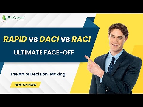The Art of Decision-Making | RAPID vs. DACI vs. RACI | The Ultimate Face-off