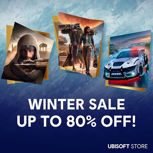 16K views · 114 reactions | Don’t let these deals slip through your mittens! 理 The Ubisoft Store's Winter Sale is live—save up to 85%! Plus, stack on an extra 20% off with code HOLIDAY20. ❄ | Ubisoft | Facebook