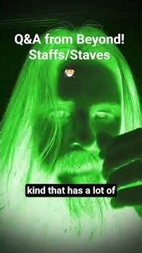 Staffs/Staves can be lethal, inert, or wonky. Be wise when selecting or crafting your magical tools