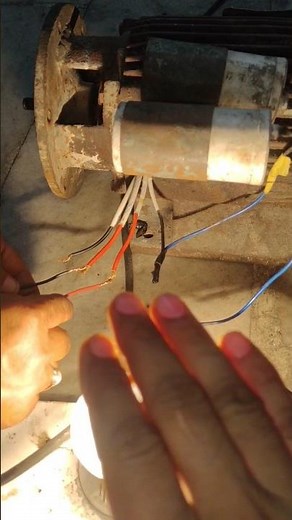 Single phase motor Testing #motor #electrician #electric