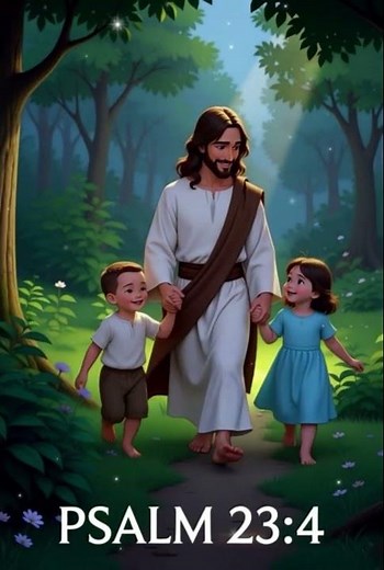 PSALM 23:4 - Kids Worship Song - Sing and Learn - Bible Verse for Children