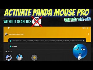 Install Panda Mouse Pro on any Android OS 7/9/11 Without Gearlock | 「Fully Activate」