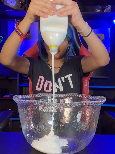 Cómo hacer un SLIME ASMR grande y esponjoso