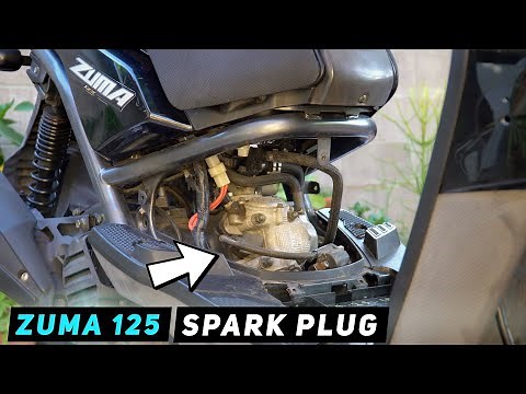 Yamaha Zuma / BWS 125 Spark Plug Replacement | Mitch's Scooter Stuff