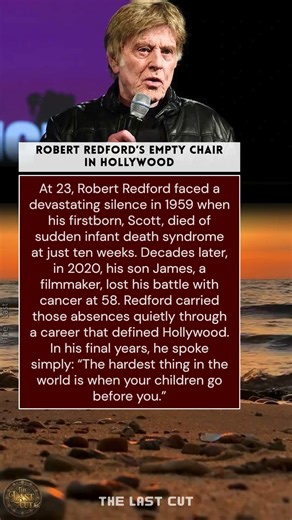 Robert Redford’s Empty Chair in Hollywood