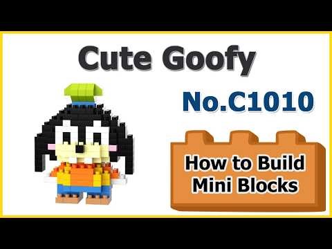 How to Build Blocks Goofy - DMXC C1010 Instructions Specifications