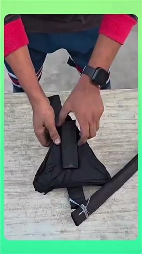 Folding fabric in specific patterns to create unique results during dip dyeing, coloring processes.