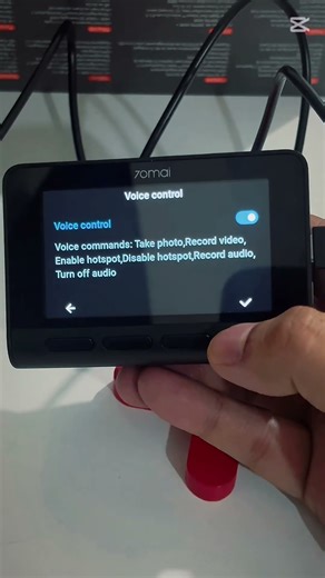 70mai A810S #dashcam checking settings