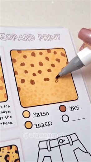 Leopard print pattern — step-by-step, beginner-friendly tutorial 🐆🎨