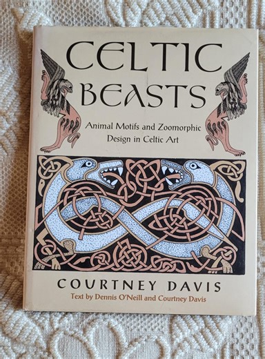 Celtic Beasts: Animal Motifs and Zoomorphic Design in Celtic Art Courtney Davis - Art Book - Etsy