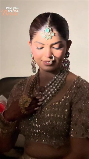 BAND BAAJA REELS | Wedding contact creator ✨ on Instagram: "pov: you are the BRIDE"