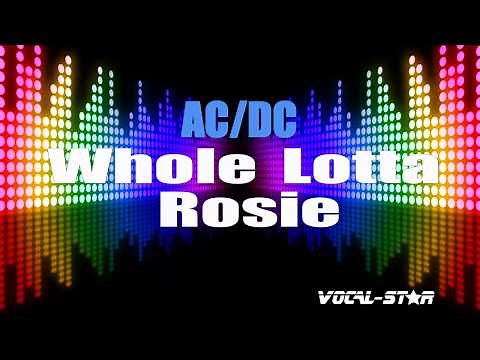 AC/DC - Whole Lotta Rosie (Karaoke Version)