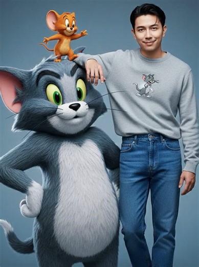 𝗣𝗿𝗼𝗺𝗽𝘁 𝗚𝗲𝗺𝗶𝗻𝗶 𝗔𝗜 📸 Tutorial edit di GEMINI AI 🫵🏻 1.Buka aplikasi Gemini 📲 2.Masukkan gambar anda 👤 3.Copy Paste Prompt dibawah/diruangan komen👇 Create a hyper-realistic image featuring a stylish person with the same face as the original reference (accurate facial preservation and close reference matching). The person is wearing: A light grey knitted sweater (soft, minimal Tom-themed tone) High-waisted denim blue jeans White high-top sneakers Pose & Interaction: The person is 