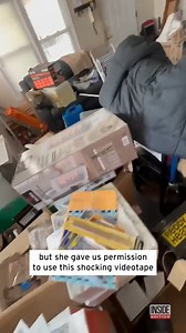 2.2M views · 26K reactions | Courtney was surprised when she saw her father's hoarder home, and she immediately got to work trying to clean up the house before he returned. | Inside Edition | Facebook