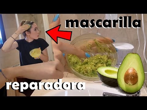 Avocado and Egg Mask for Damaged Hair | Homemade Mask