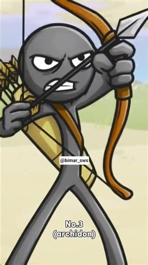 unit kesukaan di mode standar kalian ap? KLO aku bomber sama archidon#stickwarsaga#sws#edit#fyp