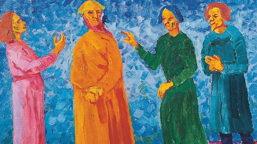 "Nolde's paintings tell the story of an artist at the forefront of the expressionist avant-garde, using colour and form in a bold, visionary way." Emil Nolde was born #otd in 1867. Don't miss #ColourIsLife, an exhibition comprising over 100 paintings, drawings, watercolours and prints, on display now at the Scottish National Gallery of Modern Art - http://ow.ly/jSpn30liRwa | National Galleries of Scotland