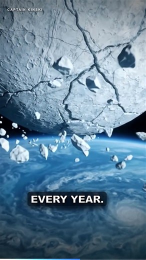 What happens when a moon gets destroyed? #science #astronomy