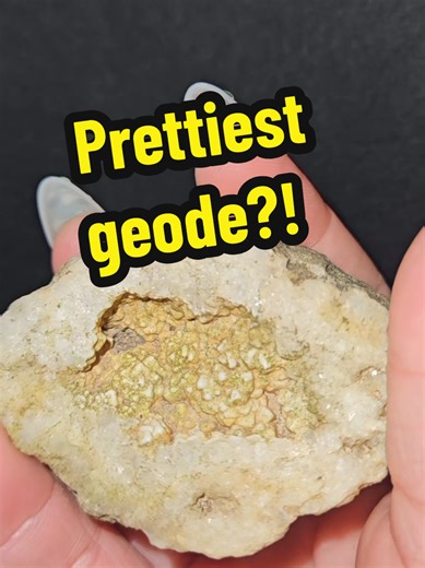 Probably the most perfect geode find tbh 👏#geode #rockhound #rockhounding #fyp #foryoupage