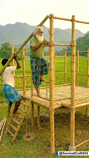 "From Bamboo to Beautiful Home: Watch the Magic!"