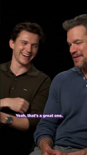 "I Would Want to Replace Leo!" 🎬 Tom Holland & Matt Damon's Dream Nolan Roles