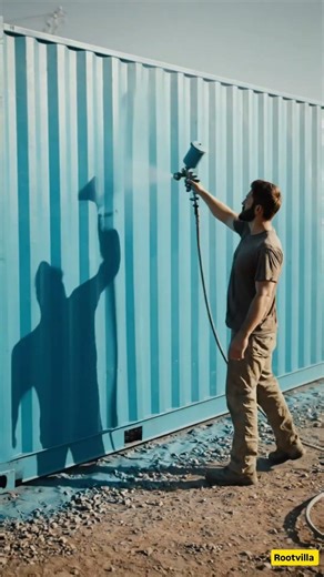 Tiny Home from Container #dreamhome #tinyhouse #container