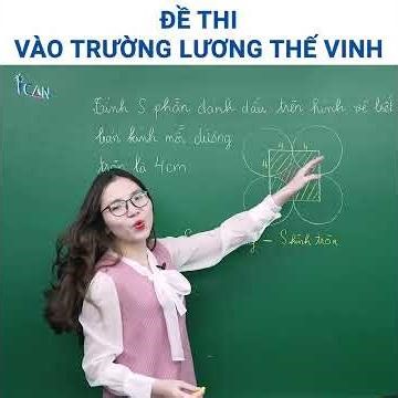 Toán 5. Chữa 1 câu trong đề thi vào 6 Lương Thế Vinh phần 5
