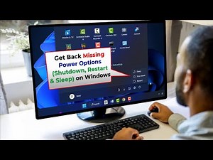 How to Fix No Shutdown or Restart Option in Windows 11