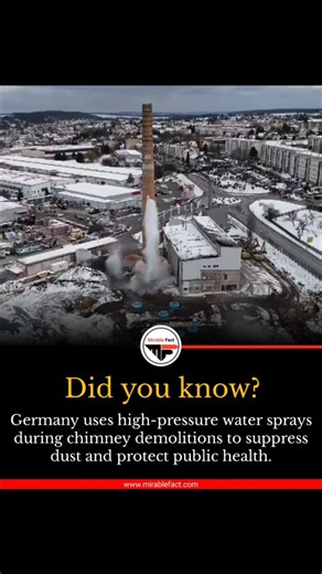 Mirable Fact on Instagram: "Germany sprays water to stop dust. India still lets it fly. One country controls dust. Another breathes it. This is called planning. While many countries call it “chalta hai.” Share your thoughts in the comment section..!! Visit website:- mirablefact.com Disclaimer: All content used in this post is for entertainment/educational/promotional purposes only. Full credit to respective copyright holders. If you are the owner and wish to have it removed, please contact us di