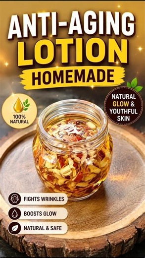 Homemade Anti-Aging Lotion by Naima Apa | DIY Natural Skincare #YTShorts