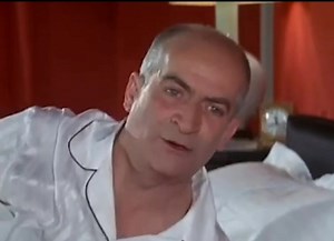 Louis de Funès et Dominique Davray dans "Le Tatoué"-1968 #louisdefunes #defunes #letatoue #dominiquedavray #fblifestyle | Souvenirs Vintage 60 70 80 90