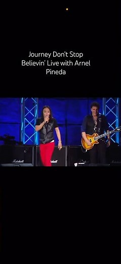 Journey Don’t Stop Believin’ Live with Arnel Pineda #shorts #journey #dontstopbelieven #arnelpineda