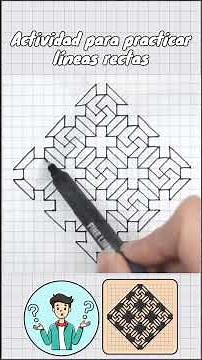 Lineas en cuadricula! #dibujotécnico #figurasgeometricas #arquitectura #dibujogeométrico