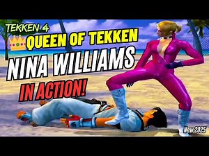 Tekken 4 HD | Nina Williams Full Gameplay & Combos | Epic Fighting Moves