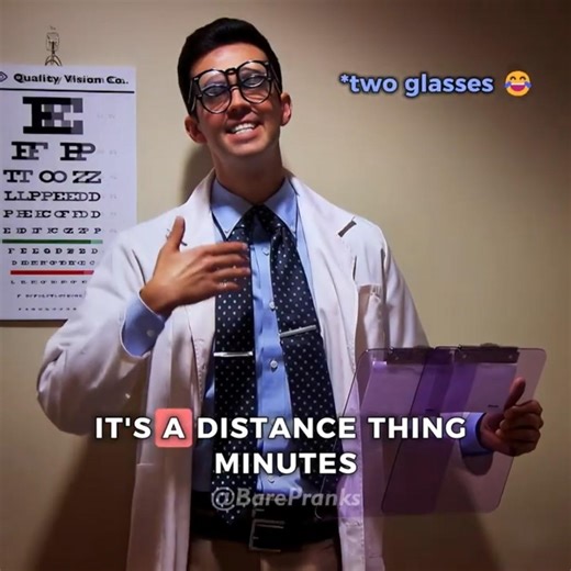 When the eye doctor gaslights you... 👁️👁️ #shorts #prank