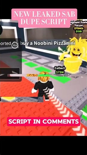 OP dupe script for SAB 😱 #roblox #sab #stealabrainrot #robloxscripts #stealabrainrotscripts