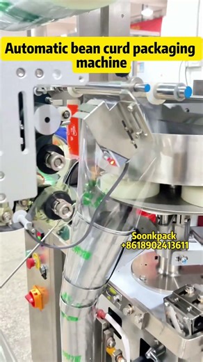 Fully automatic bean curd packaging machine #beanpackagingmachine #packagingmachinery