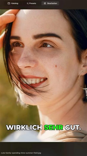 Luminar Neo: Dark circles gone, details preserved! #shorts #luminarneo #portraitretouching