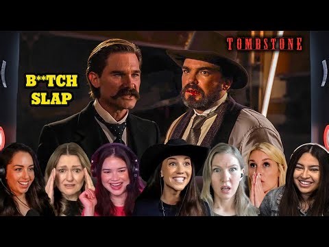 "B**tch Slap" Public Humiliation – Tombstone (1993) | First Time Watching Reaction Compilation