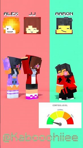 Aphmau VS JJ Sister | Cortisol Dance 🤣😱 #aphmau MAIZEN - Minecraft Animation