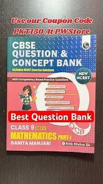 PW CBSE Class 9 Maths Ganita Manjari New NCERT Question and Concept Bank with Textbook Solution