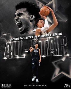 128K views · 3.1K reactions |  ALL-STAR VICTOR  Congrats Wemby on being named to the #NBAAllStar Game, the youngest All-Star in franchise history! | San Antonio Spurs | Facebook
