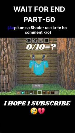 Minecraft Secret Armor Display Hack! 💎✨ #Shorts #Part60 #sudhirxgaming #minecraft