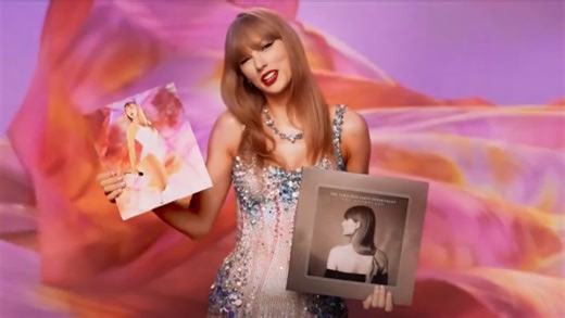 【Taylor Swift】Target官方宣传视频-时代巡演场刊 TTPD完整黑版四色彩胶