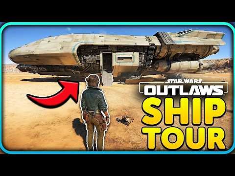 Star Wars Outlaws Ship Tour! ALL Trailblazer Interior Features + Rooms!