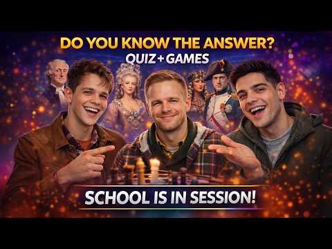 LIVE Trivia & Games Show 🌍 Movies, History, Chess & Pop Culture (Play Along!)