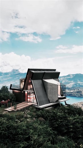 CASA LAGO: Stunning House Floating Over Cuicocha Lake in Ecuador