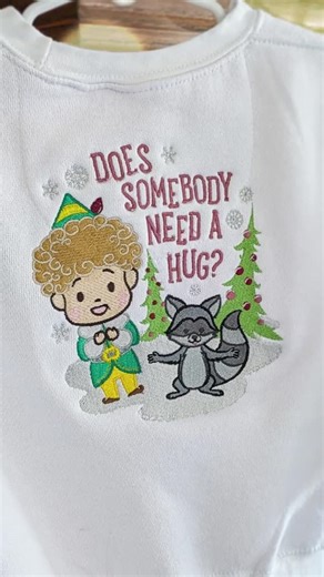 OESD on Instagram: "The best way to spread Christmas cheer… is stitching something fun to wear! 💚⁠ Check out this Elf™ design and create your own holiday sweatshirt!⁠ ⁠ Shop more Elf designs at the link in our bio!⁠ ⁠ #OESD #Elf #HolidayStitching #ChristmasSewing #HolidayCrafting"